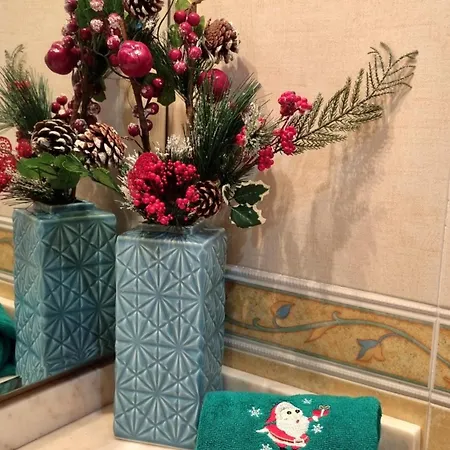 דירה 2 Decorado Por Navidad